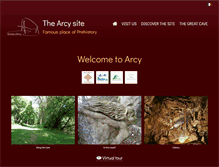 Tablet Screenshot of grottes-arcy.net